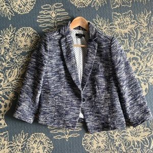 Ann Taylor Tweed Blazer, 8P